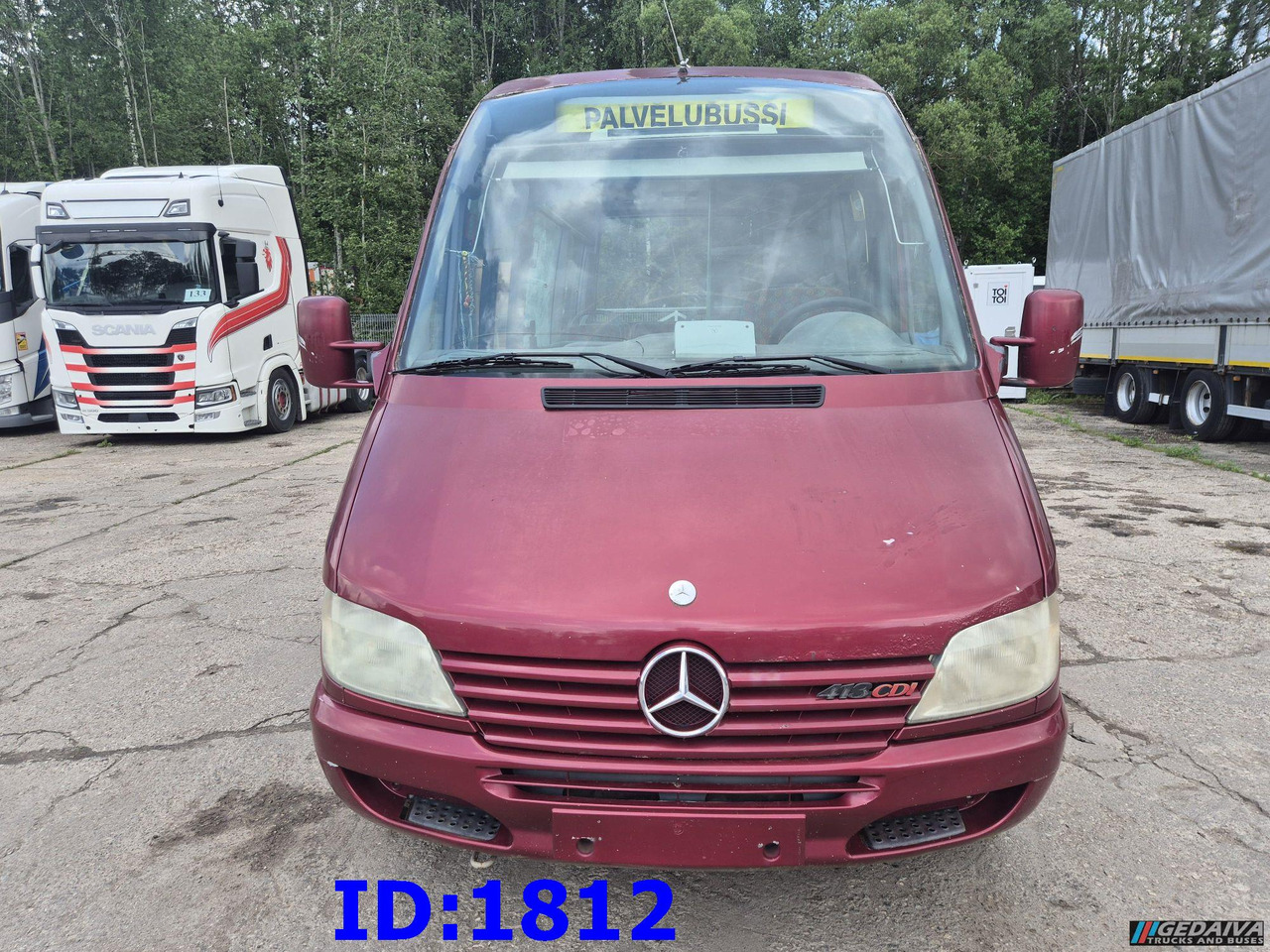 MERCEDES-BENZ Sprinter 413 - 17 Place - Мікроавтобус, Пасажирський фургон: фото 2 MERCEDES-BENZ Sprinter 413 - 17 Place - Мікроавтобус, Пасажирський фургон: фото 2
