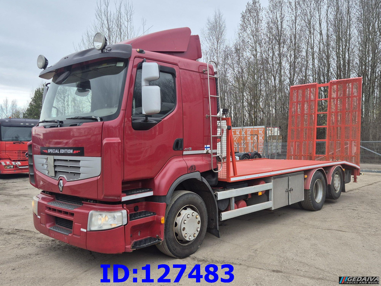 RENAULT Premium 460 6x2 (Steering axel) Euro5 - Бортова вантажівка/ Платформа: фото 1 RENAULT Premium 460 6x2 (Steering axel) Euro5 - Бортова вантажівка/ Платформа: фото 1