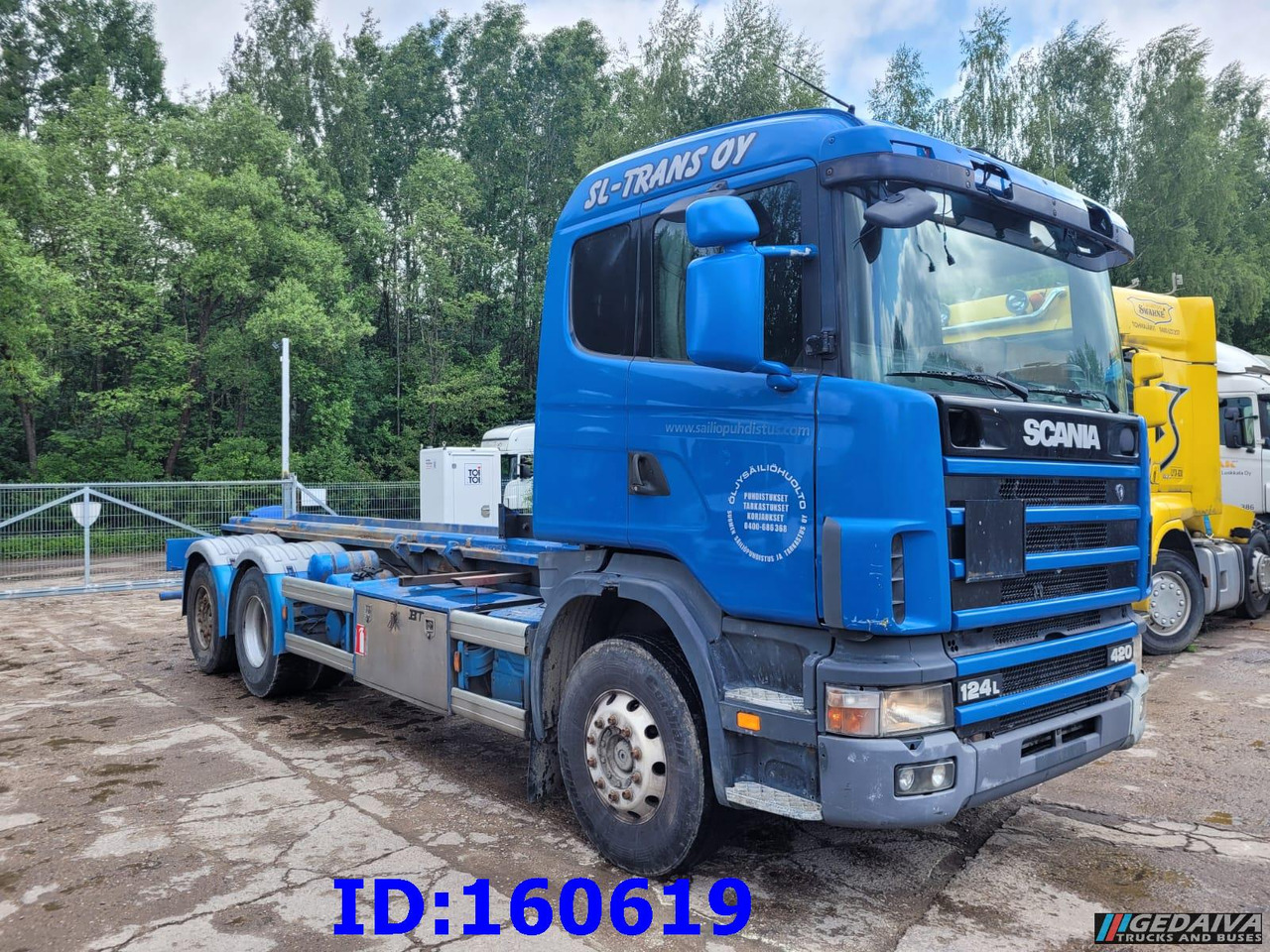 SCANIA 124 420 6x2 Manual Retarder - Вантажівка шасі: фото 4 SCANIA 124 420 6x2 Manual Retarder - Вантажівка шасі: фото 4