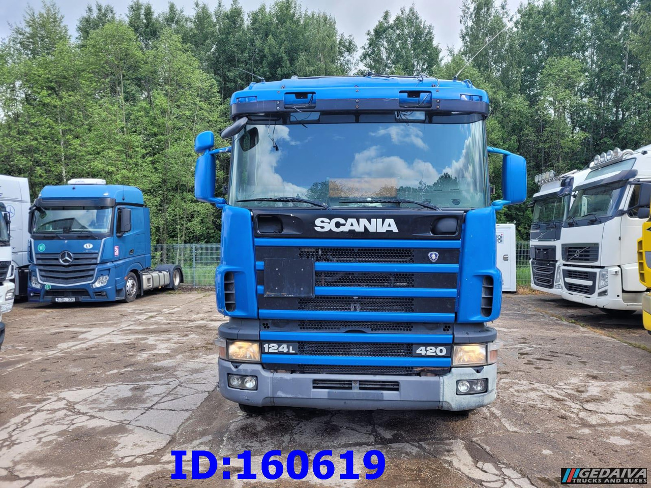 SCANIA 124 420 6x2 Manual Retarder - Вантажівка шасі: фото 2 SCANIA 124 420 6x2 Manual Retarder - Вантажівка шасі: фото 2