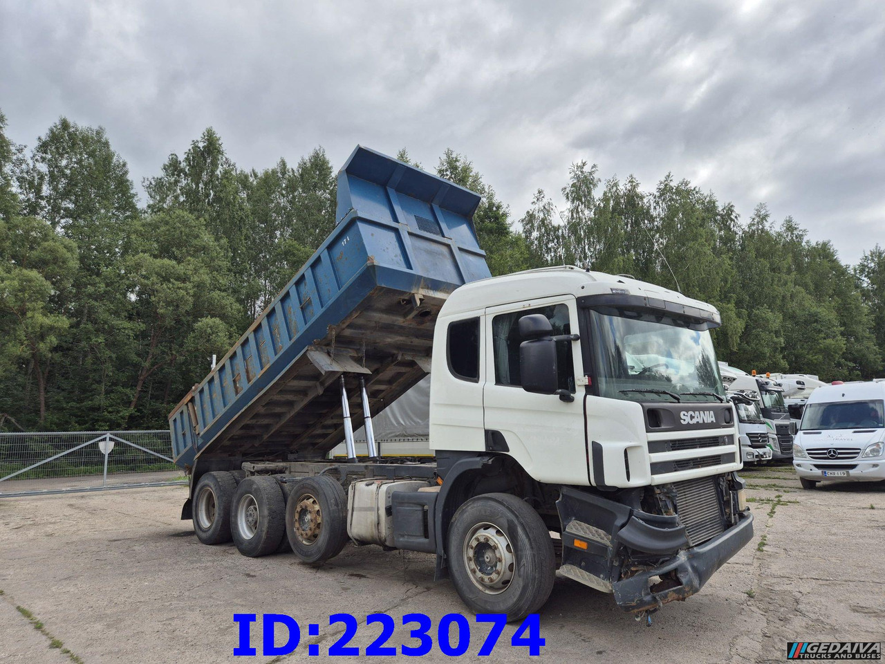 SCANIA 124 8x2 - Manual - Full steel - Самоскид вантажівка: фото 3 SCANIA 124 8x2 - Manual - Full steel - Самоскид вантажівка: фото 3