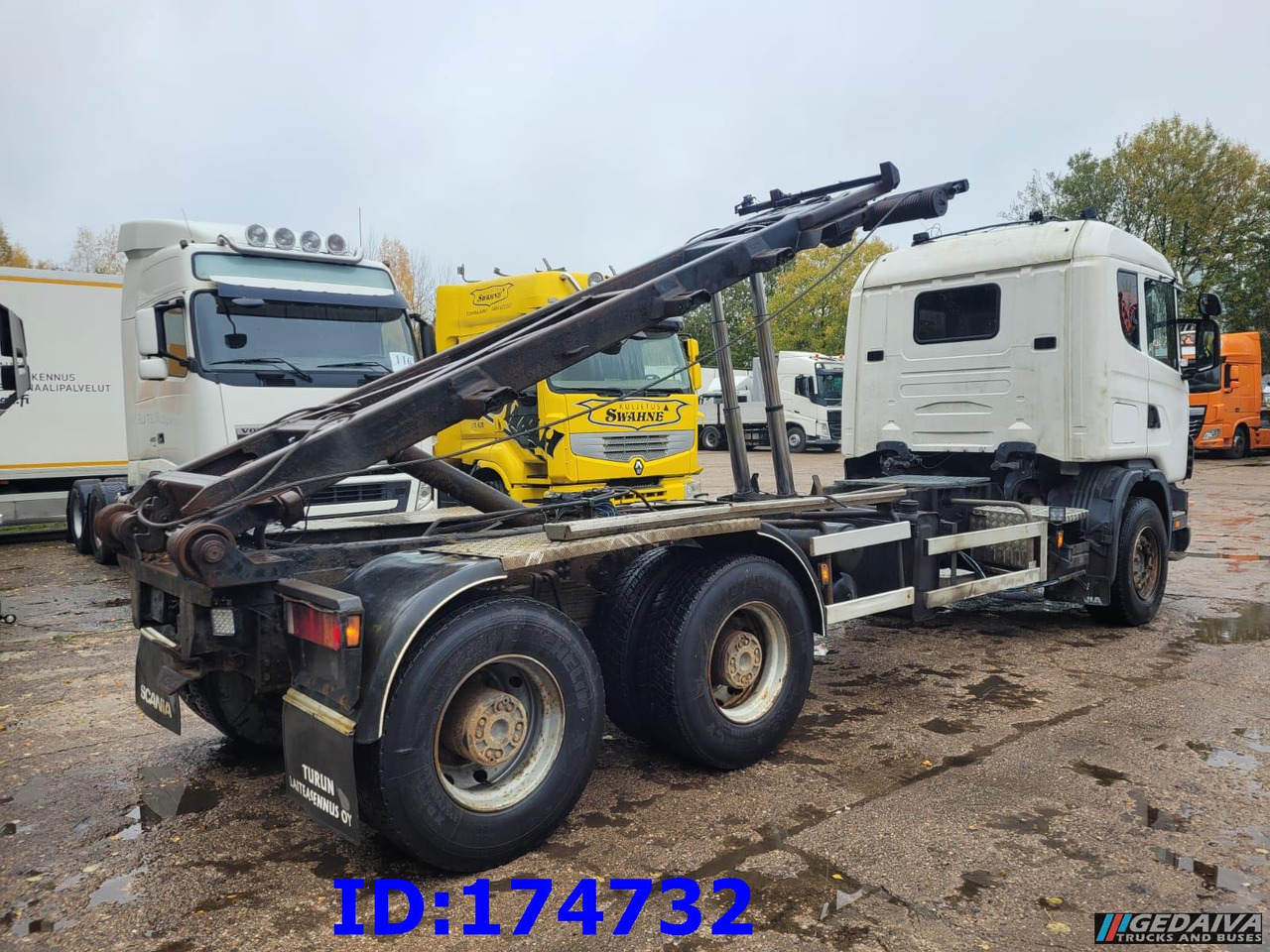 SCANIA 144 - 6x4 - Full Steel - Big Axles - 3 Pedals - Тросовий мультиліфт: фото 4 SCANIA 144 - 6x4 - Full Steel - Big Axles - 3 Pedals - Тросовий мультиліфт: фото 4