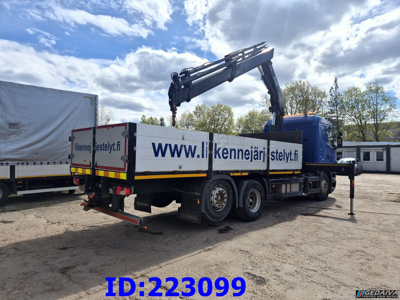 SCANIA G440 6x2 + Crane HIAB X-Hiduo 188 - Бортова вантажівка/ Платформа: фото 5 SCANIA G440 6x2 + Crane HIAB X-Hiduo 188 - Бортова вантажівка/ Платформа: фото 5