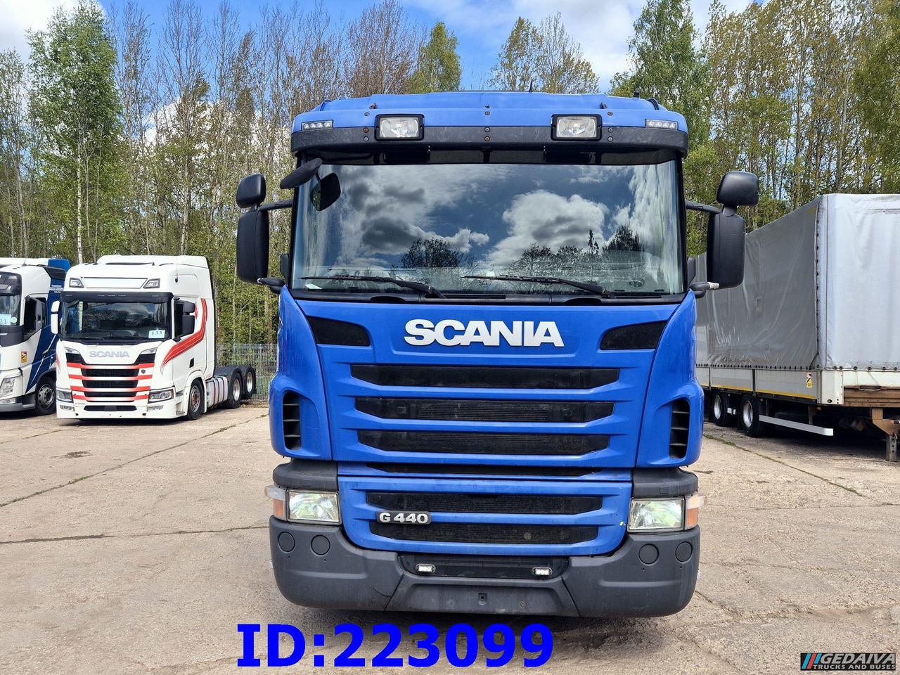 SCANIA G440 6x2 + Crane HIAB X-Hiduo 188 - Бортова вантажівка/ Платформа: фото 2 SCANIA G440 6x2 + Crane HIAB X-Hiduo 188 - Бортова вантажівка/ Платформа: фото 2