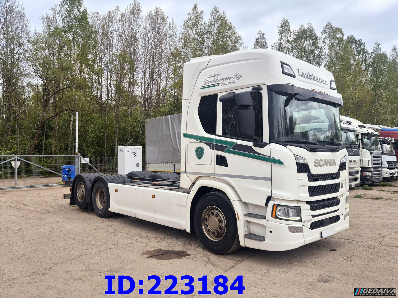 SCANIA G540 6x2 Retarder - Вантажівка шасі: фото 4 SCANIA G540 6x2 Retarder - Вантажівка шасі: фото 4