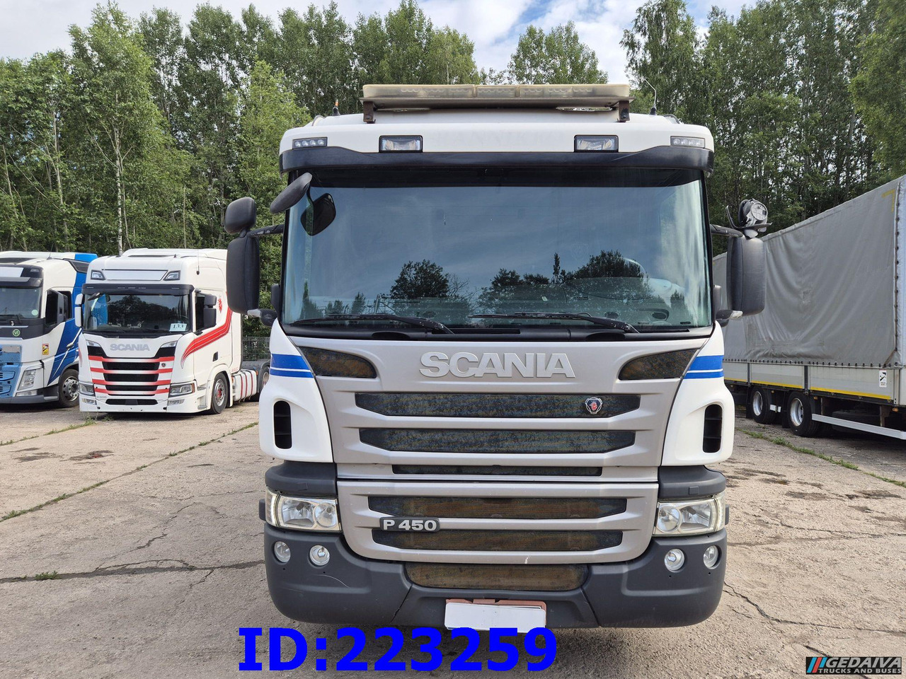 SCANIA P450 6x2 Steering axle Euro6 + PM 13.5SP - Бортова вантажівка/ Платформа: фото 2 SCANIA P450 6x2 Steering axle Euro6 + PM 13.5SP - Бортова вантажівка/ Платформа: фото 2