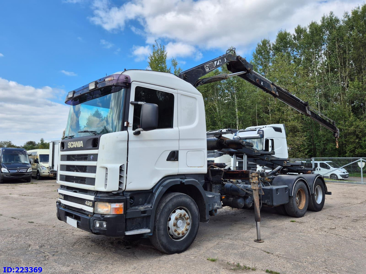 SCANIA R124 420 + Crane HIAB 140AW - Самоскид вантажівка: фото 1 SCANIA R124 420 + Crane HIAB 140AW - Самоскид вантажівка: фото 1