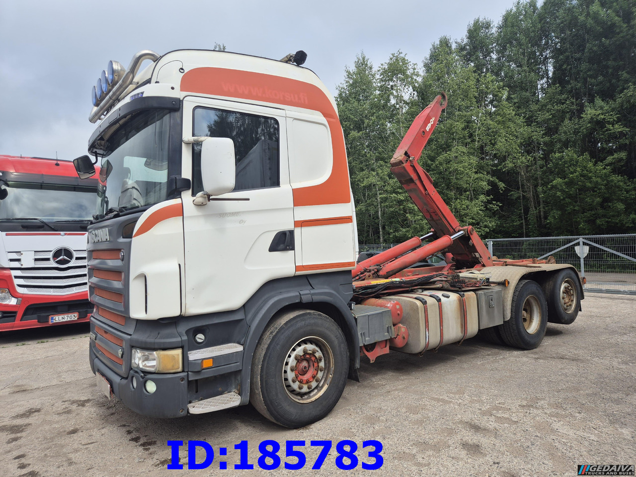 SCANIA R500 6x2 Hook lift - Гаковий мультиліфт вантажівка: фото 1 SCANIA R500 6x2 Hook lift - Гаковий мультиліфт вантажівка: фото 1