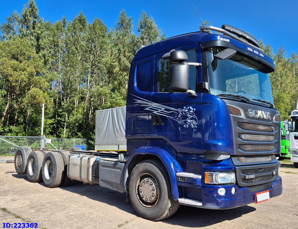 SCANIA R580 8x4 Euro6 Retarder - Вантажівка шасі: фото 2 SCANIA R580 8x4 Euro6 Retarder - Вантажівка шасі: фото 2