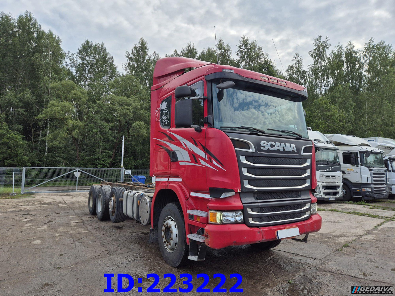 SCANIA R620 - 8x4 - Steering axle - Лісовоз: фото 4 SCANIA R620 - 8x4 - Steering axle - Лісовоз: фото 4