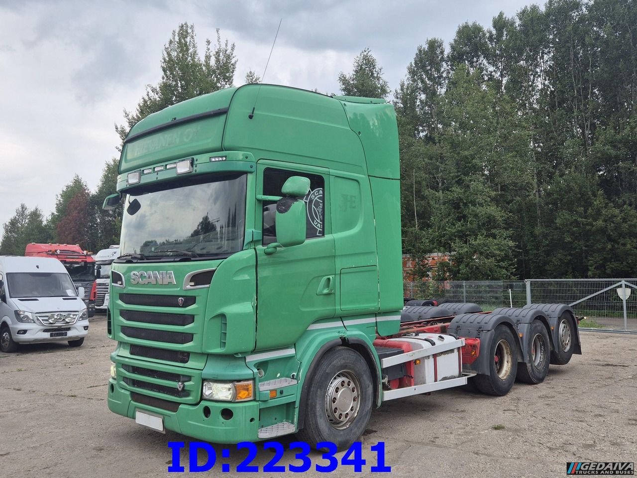 SCANIA R620 - 8x4 - Steering axle - Retarder - Вантажівка шасі: фото 1 SCANIA R620 - 8x4 - Steering axle - Retarder - Вантажівка шасі: фото 1