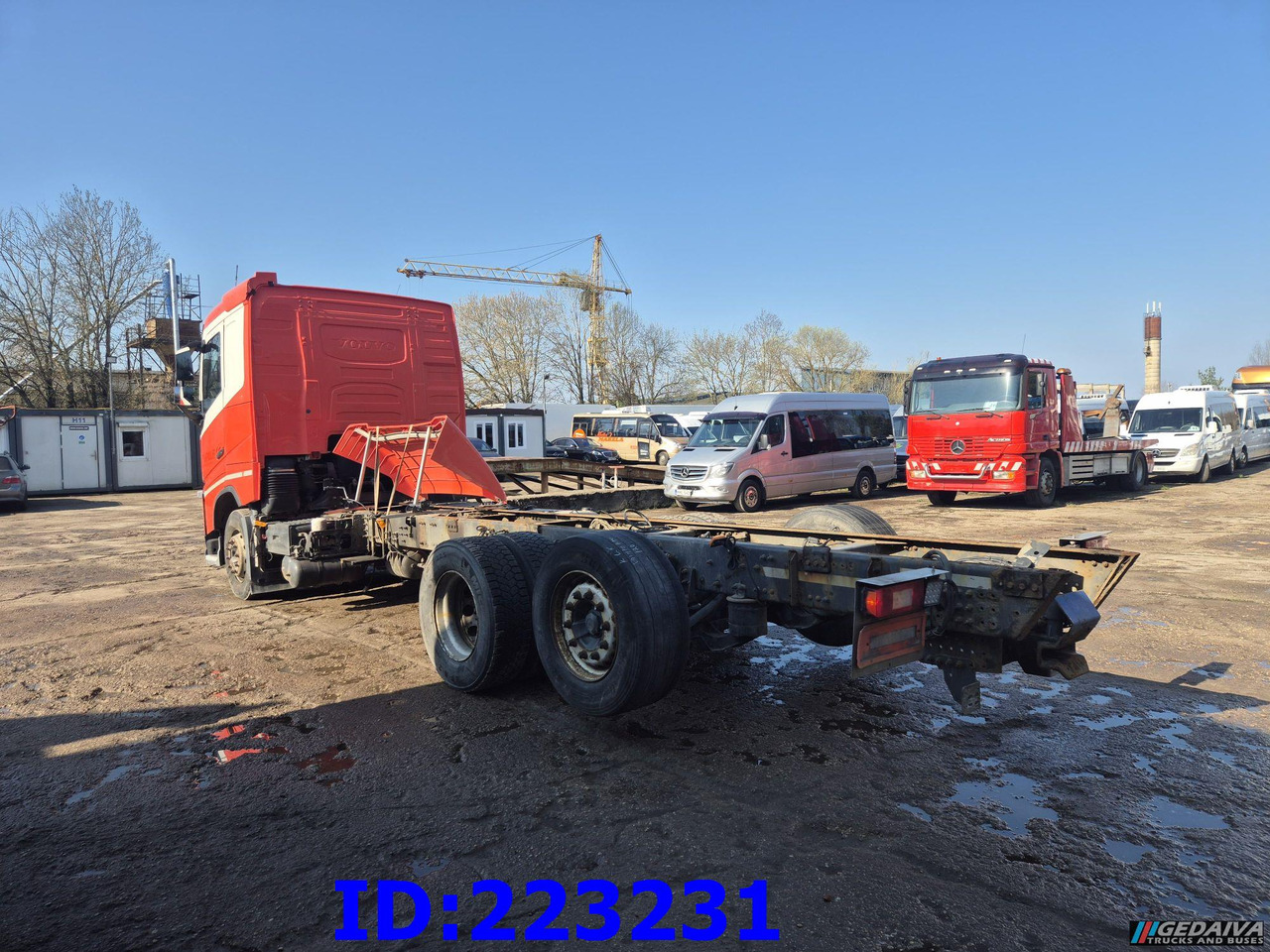 VOLVO FH13 540HP 6X2 Euro6 - Вантажівка шасі: фото 4 VOLVO FH13 540HP 6X2 Euro6 - Вантажівка шасі: фото 4