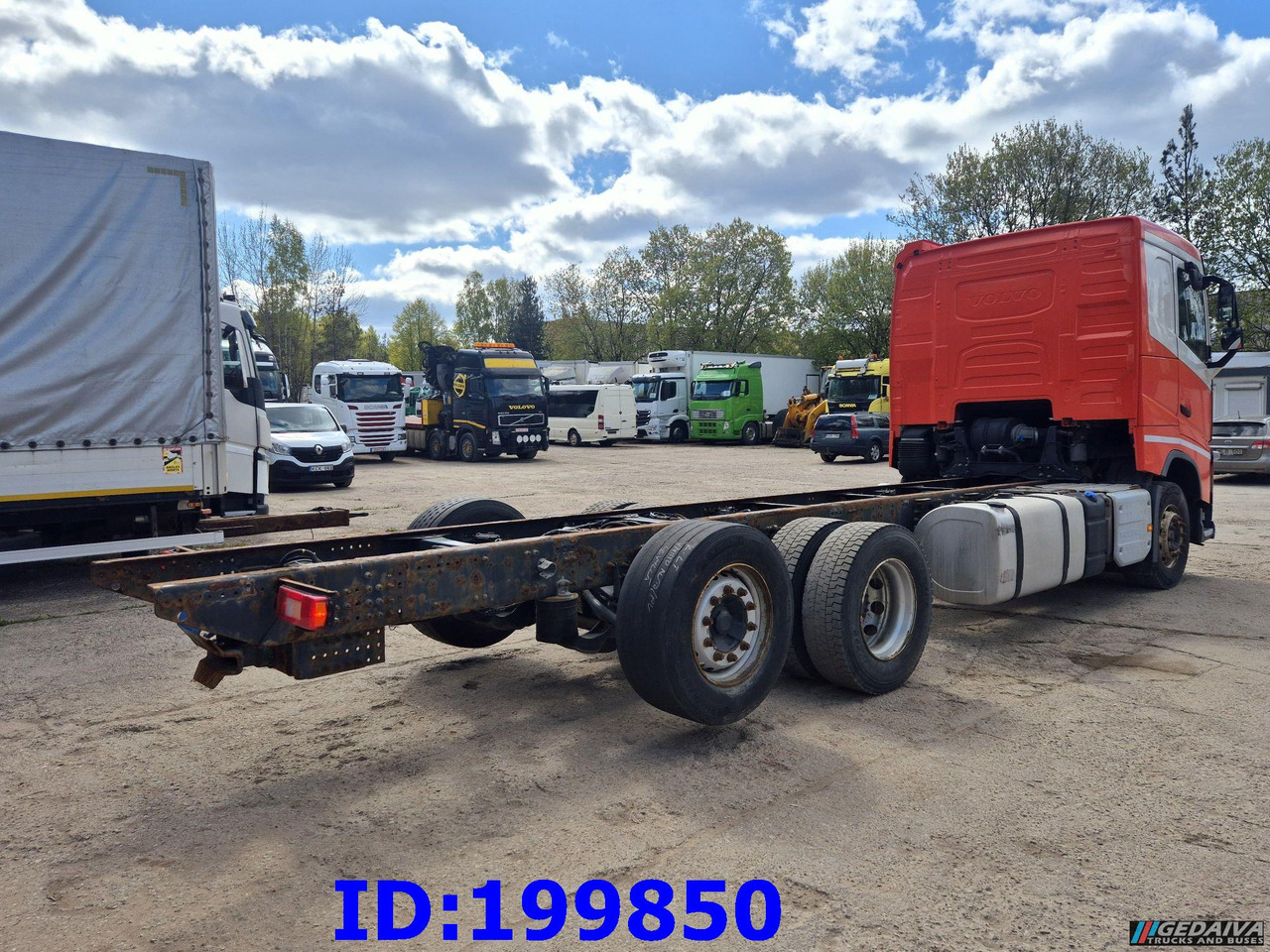 VOLVO FH13 540HP 6x2 Euro6 - Вантажівка шасі: фото 5 VOLVO FH13 540HP 6x2 Euro6 - Вантажівка шасі: фото 5