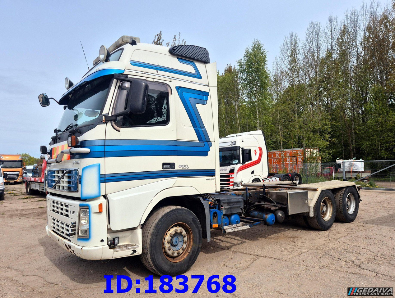 VOLVO FH16 580HP 6x4 BigAxles - Вантажівка шасі: фото 1 VOLVO FH16 580HP 6x4 BigAxles - Вантажівка шасі: фото 1
