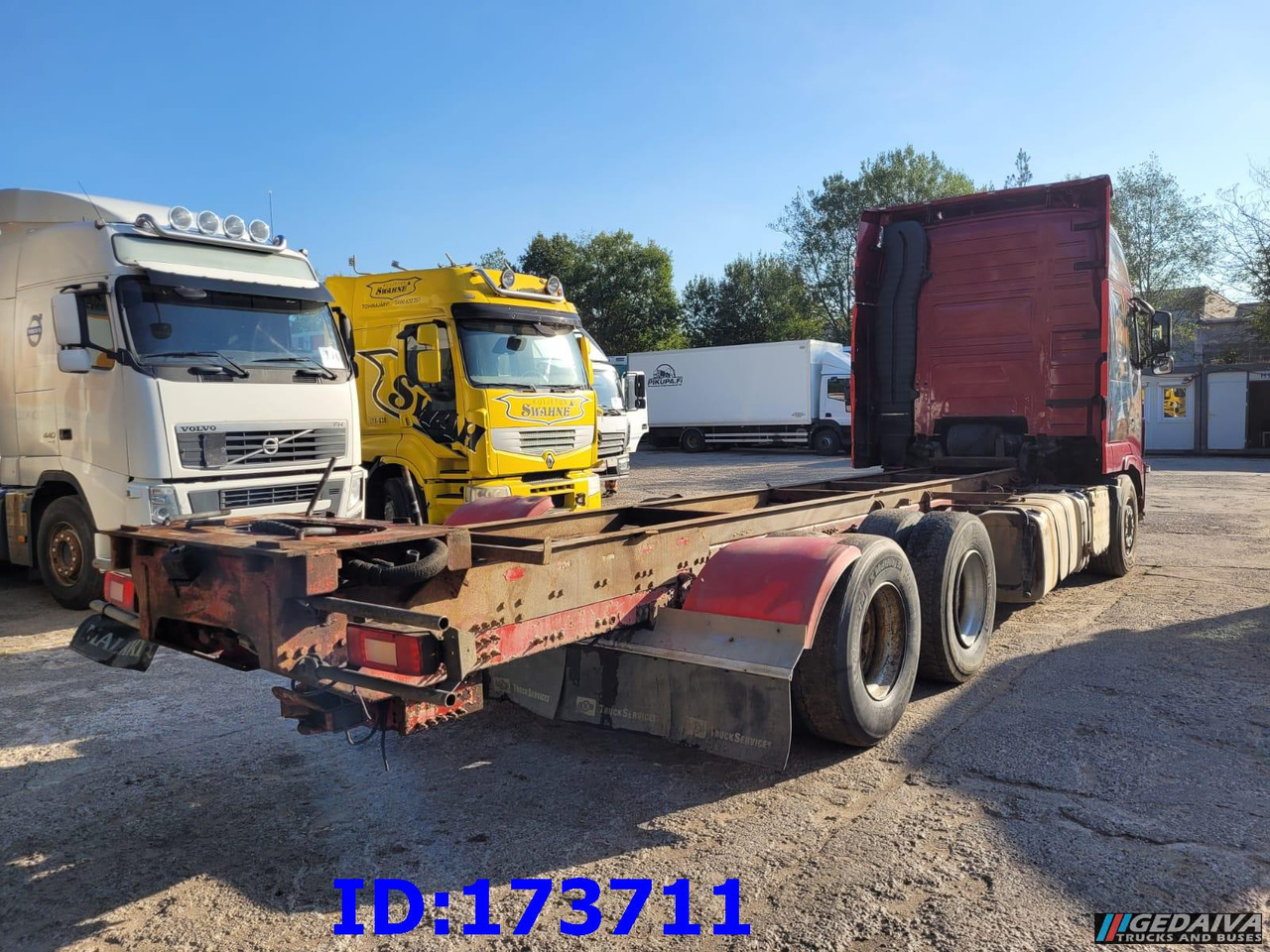VOLVO FH16 700HP 6x4 Euro5 - Вантажівка шасі: фото 5 VOLVO FH16 700HP 6x4 Euro5 - Вантажівка шасі: фото 5