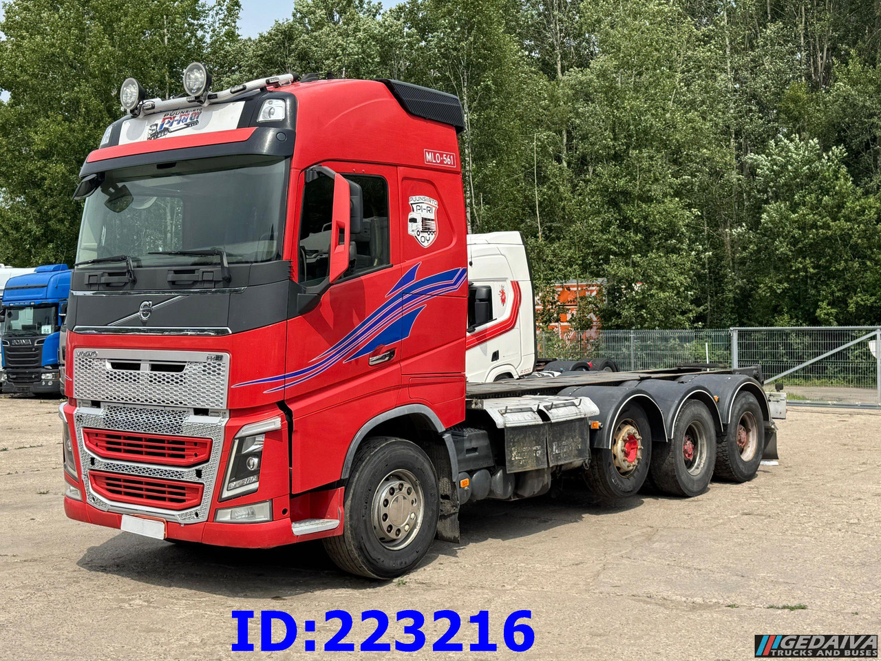 VOLVO FH16 700HP 8X4 Big axle - Вантажівка шасі: фото 1 VOLVO FH16 700HP 8X4 Big axle - Вантажівка шасі: фото 1