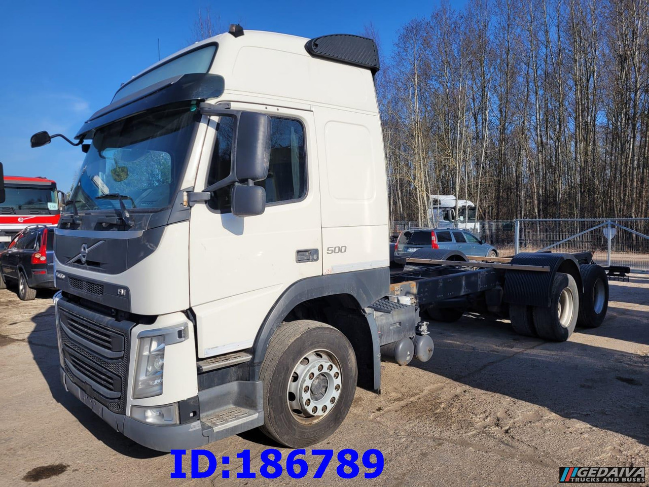 VOLVO FM13 500HP 6x2 - Вантажівка шасі: фото 1 VOLVO FM13 500HP 6x2 - Вантажівка шасі: фото 1