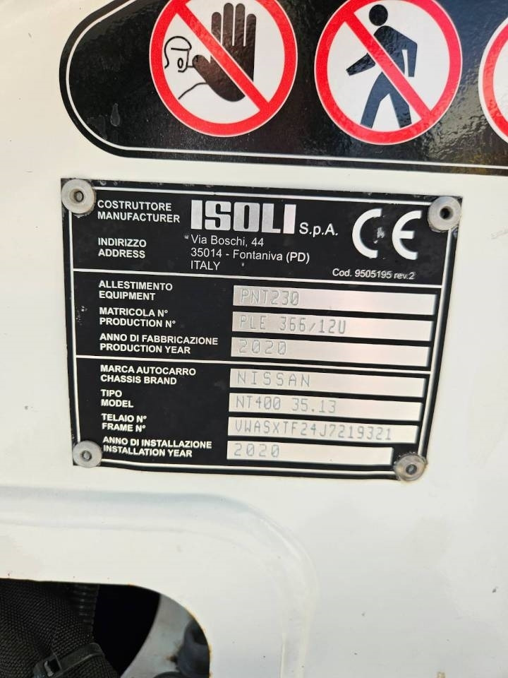 Isoli PNT 230 - Автовишка: фото 3 Isoli PNT 230 - Автовишка: фото 3