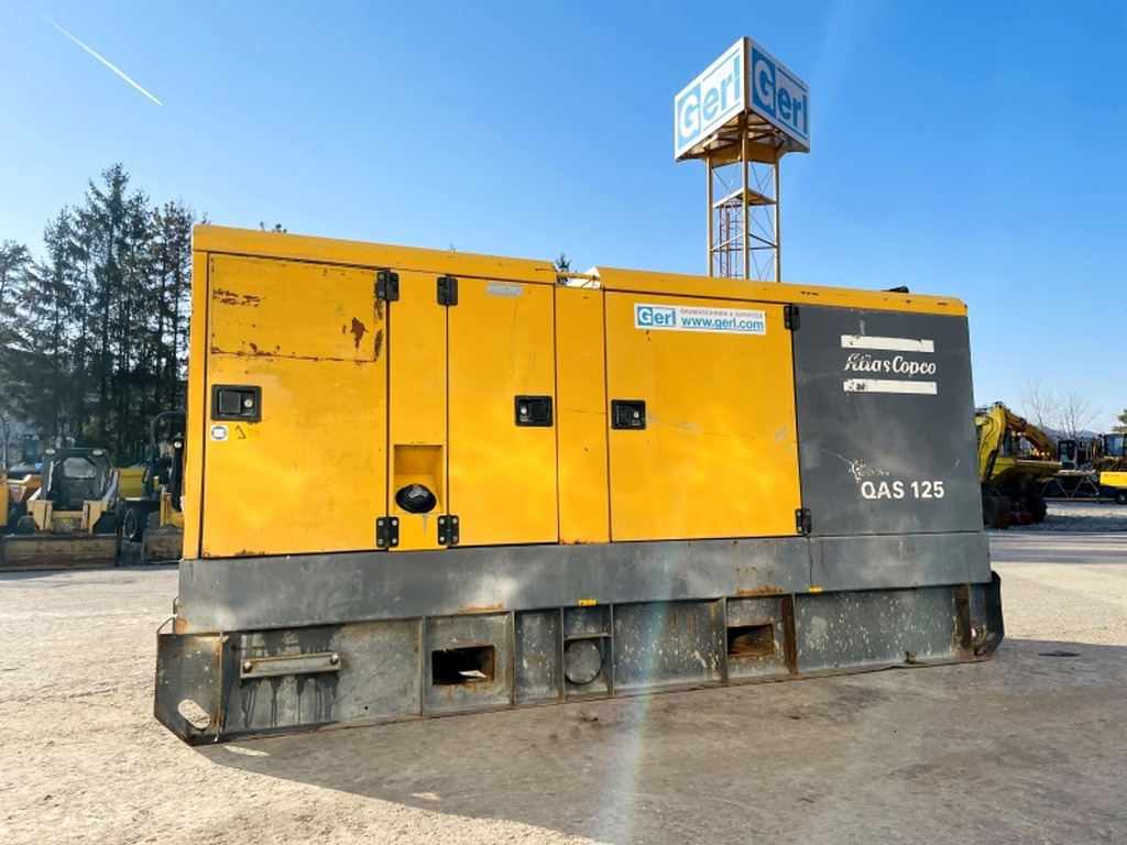Atlas Copco QAS125 (3945) - Електричний генератор: фото 1 Atlas Copco QAS125 (3945) - Електричний генератор: фото 1