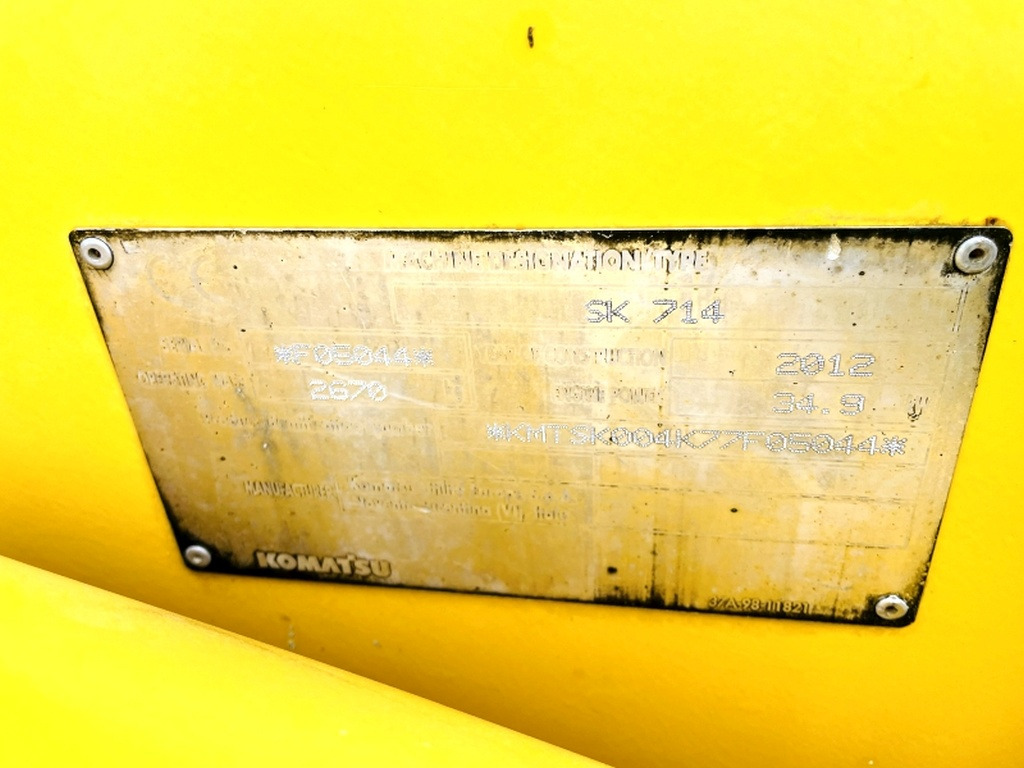 Komatsu SK714-5 (3948) - Міні-навантажувач: фото 3 Komatsu SK714-5 (3948) - Міні-навантажувач: фото 3