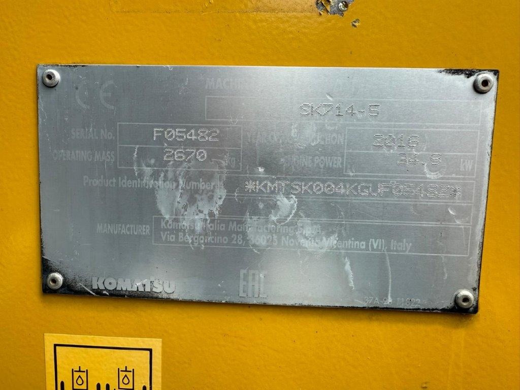 Komatsu SK714-5 (4026) - Міні-навантажувач: фото 5 Komatsu SK714-5 (4026) - Міні-навантажувач: фото 5