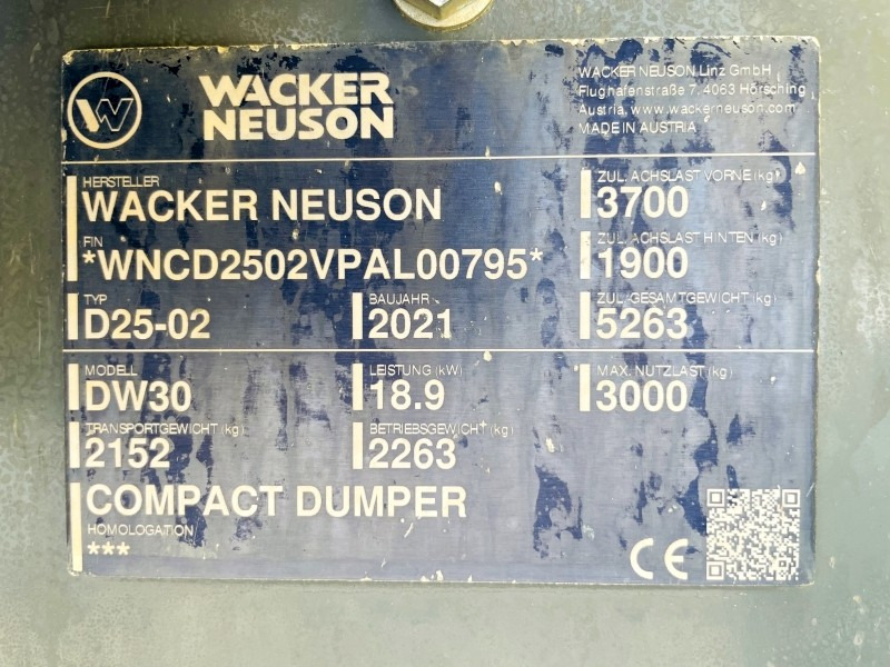 Neuson DW30 (3843) - Міні-самоскид: фото 3 Neuson DW30 (3843) - Міні-самоскид: фото 3