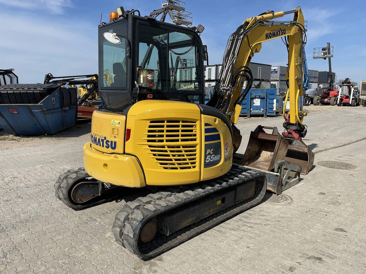 Komatsu PC55MR-5 - Міні-екскаватор: фото 4 Komatsu PC55MR-5 - Міні-екскаватор: фото 4
