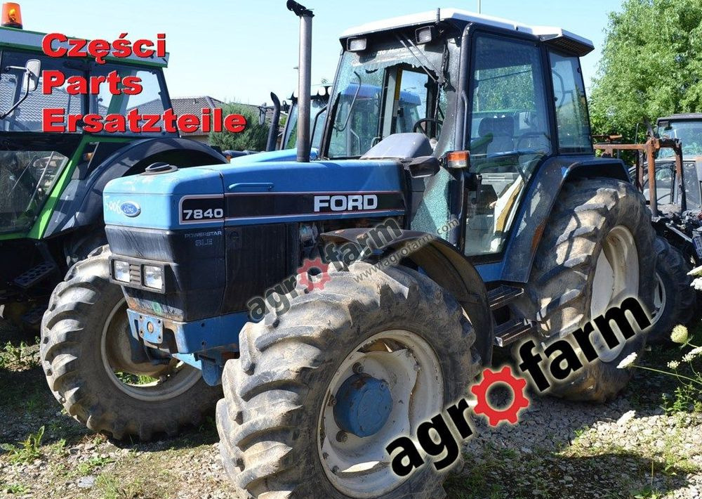 Запчастини Ford 7840 Powerstar części, skrzynia, silnik, most: фото 1