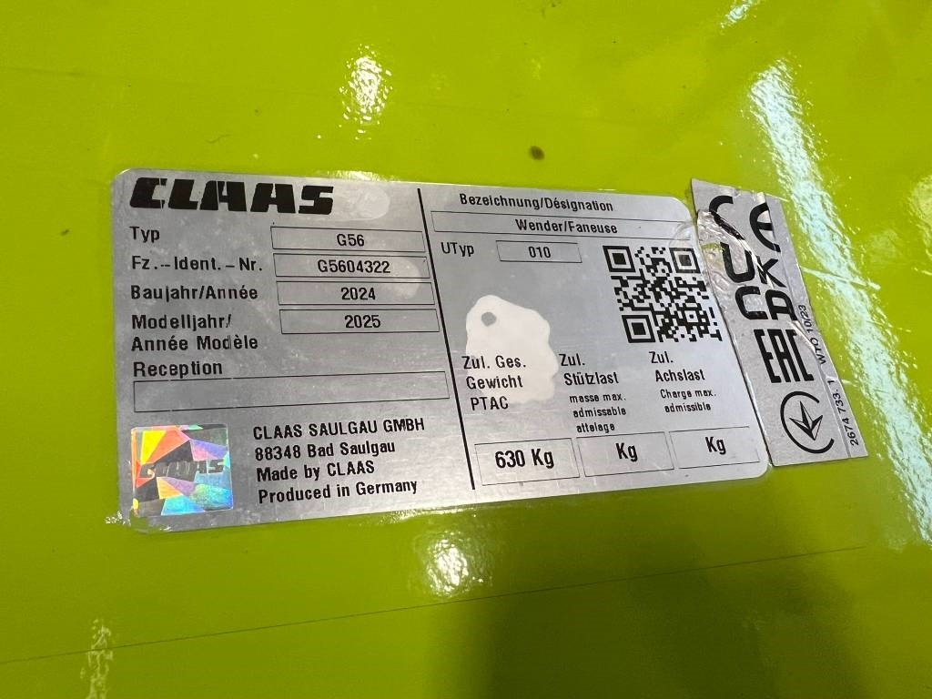 Claas Volto 45 schudder  - Сіноворушилка: фото 5 Claas Volto 45 schudder  - Сіноворушилка: фото 5