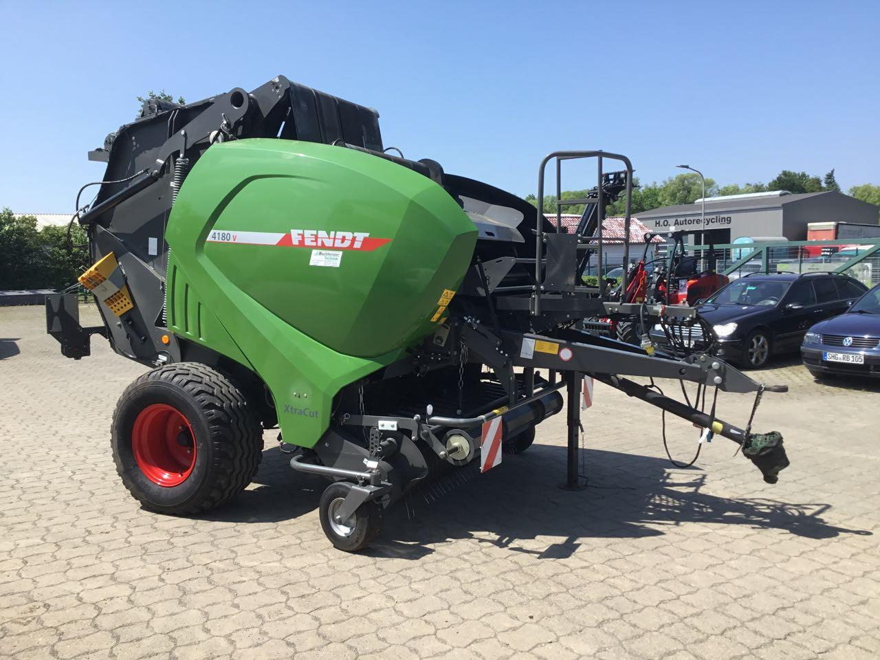 Fendt Rotana 4180 V Xtra - Прес-підбирач рулонний: фото 1 Fendt Rotana 4180 V Xtra - Прес-підбирач рулонний: фото 1