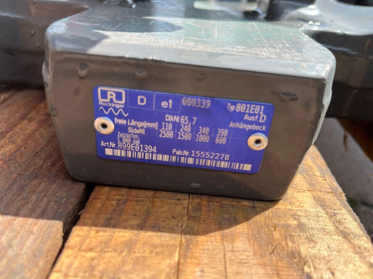 Fendt Zugpendel - Навісне обладнання: фото 3 Fendt Zugpendel - Навісне обладнання: фото 3