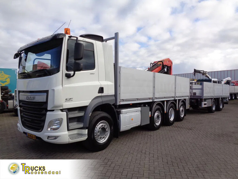 DAF CF 460 Combi Pacton MXD220 + 8X2 + Manual + Euro 6 + Palfinger PK 18500 - Вантажівка з маніпулятором: фото 1 DAF CF 460 Combi Pacton MXD220 + 8X2 + Manual + Euro 6 + Palfinger PK 18500 - Вантажівка з маніпулятором: фото 1