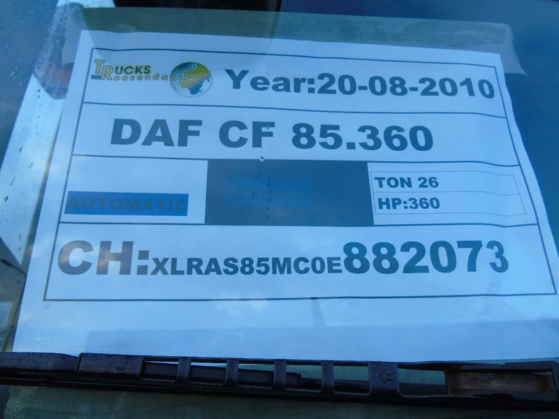 DAF CF 85.360 + DHOLLANDIA LOADLIFT - Вантажівка з закритим кузовом: фото 4 DAF CF 85.360 + DHOLLANDIA LOADLIFT - Вантажівка з закритим кузовом: фото 4