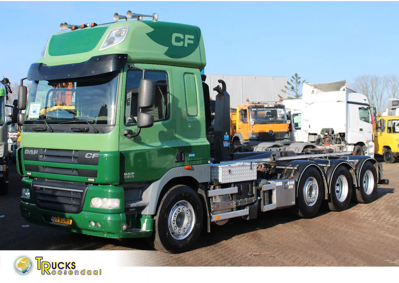 DAF CF 85.460 8X4 + 30 TON VDL hook + euro 5 - Гаковий мультиліфт вантажівка: фото 1 DAF CF 85.460 8X4 + 30 TON VDL hook + euro 5 - Гаковий мультиліфт вантажівка: фото 1