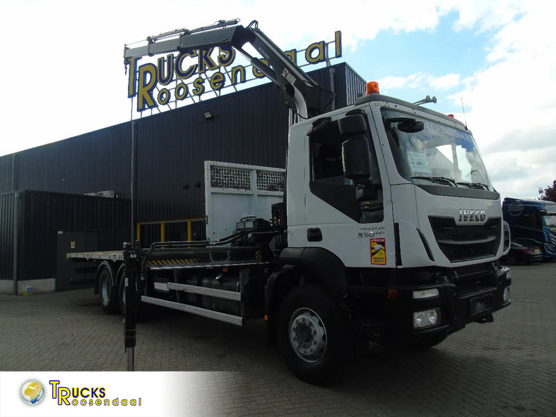 Iveco Eurotrakker 360 EEV + HIAB 144B- 2 + 6X4 + REMOTE + SPRING/BIG AXLE + EURO 5 - Вантажівка з маніпулятором: фото 1 Iveco Eurotrakker 360 EEV + HIAB 144B- 2 + 6X4 + REMOTE + SPRING/BIG AXLE + EURO 5 - Вантажівка з маніпулятором: фото 1