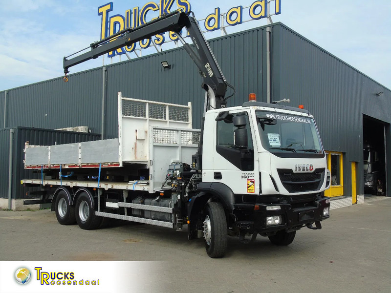 Iveco Eurotrakker 360 EEV + HIAB 144B- 2 + 6X4 + REMOTE + SPRING/BIG AXLE + EURO 5 - Вантажівка з маніпулятором: фото 1 Iveco Eurotrakker 360 EEV + HIAB 144B- 2 + 6X4 + REMOTE + SPRING/BIG AXLE + EURO 5 - Вантажівка з маніпулятором: фото 1
