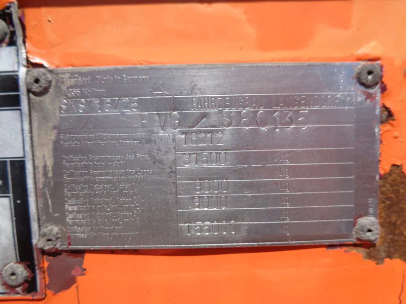 Самоскид напівпричіп Langendorf SKS 18 + 2 AXLE + 20 CUB+steel: фото 10