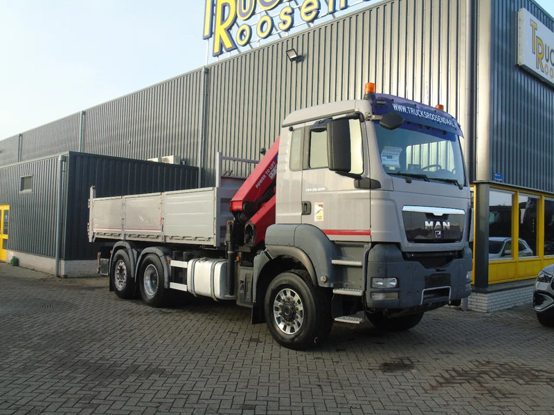 MAN TGS 28.400 + 6x4 front traction + HMF 2320 + tipper + MANUAL + REMOTE - Самоскид вантажівка, Вантажівка з маніпулятором: фото 2 MAN TGS 28.400 + 6x4 front traction + HMF 2320 + tipper + MANUAL + REMOTE - Самоскид вантажівка, Вантажівка з маніпулятором: фото 2