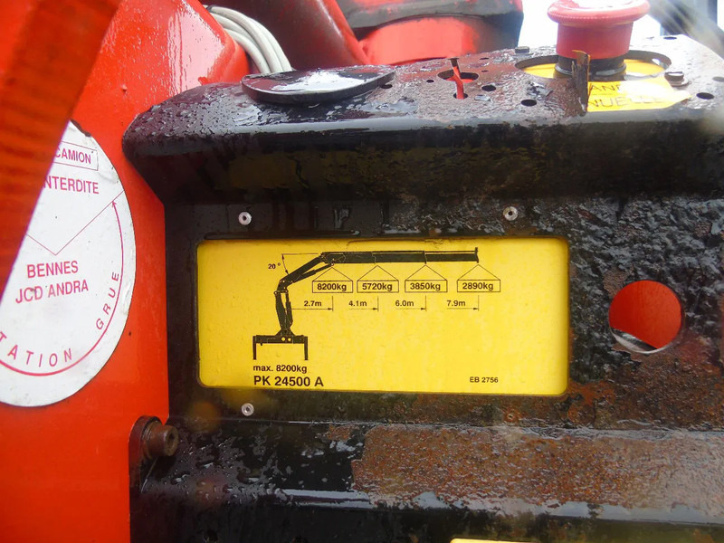 Гаковий мультиліфт вантажівка, Вантажівка з маніпулятором MAN TGS 35.440 + PALFINGER 24500 + 8X4 + EURO 5 + REMOTE: фото 9 Гаковий мультиліфт вантажівка, Вантажівка з маніпулятором MAN TGS 35.440 + PALFINGER 24500 + 8X4 + EURO 5 + REMOTE: фото 9