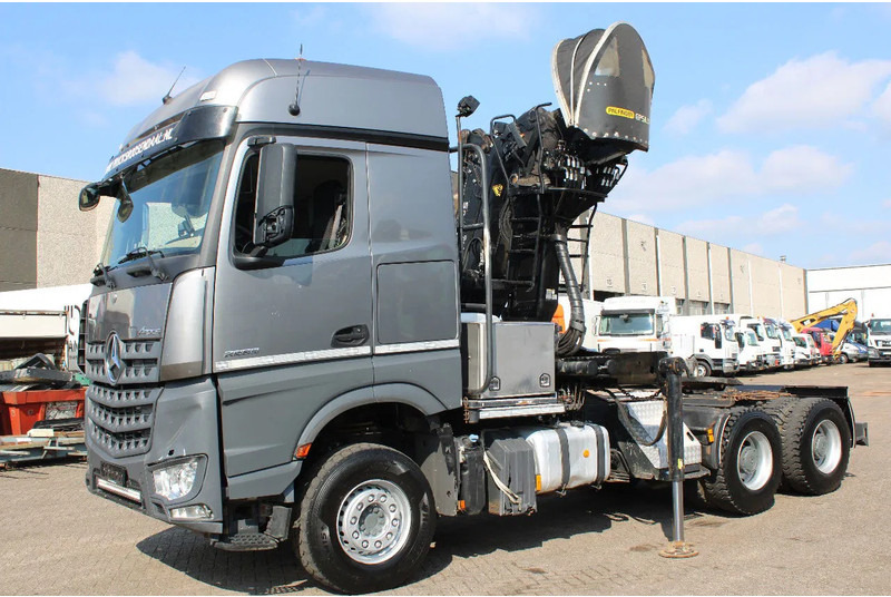 Вантажівка з маніпулятором Mercedes-Benz Arocs 2858 + PALFINGER Z15 (2022) + 6X4: фото 15