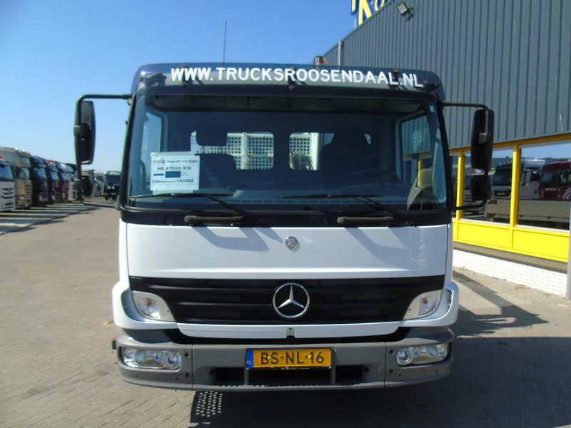 Бортова вантажівка/ Платформа, Вантажівка з маніпулятором Mercedes-Benz Atego 816 + 4ton crane + NICE TRUCK: фото 6