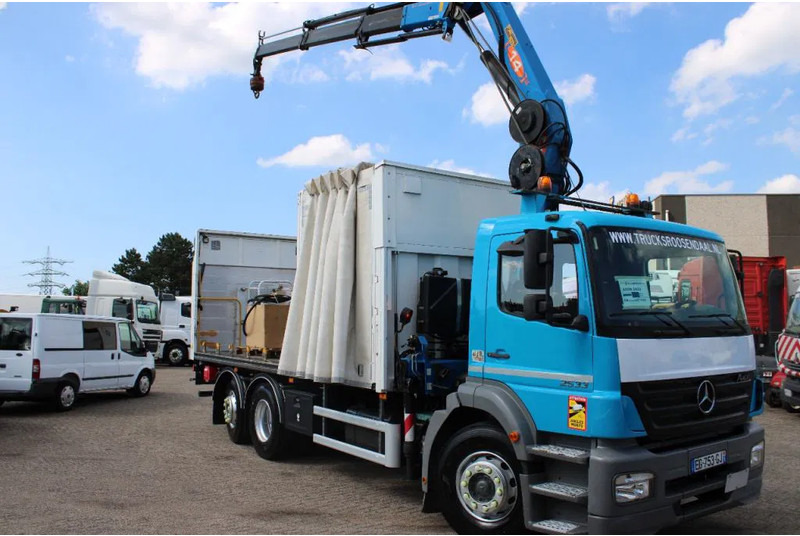 Mercedes-Benz Axor 2533 + 14t crane + 6x2 + REMOTE + MANUAL + LIFT - Вантажівка з маніпулятором: фото 3 Mercedes-Benz Axor 2533 + 14t crane + 6x2 + REMOTE + MANUAL + LIFT - Вантажівка з маніпулятором: фото 3