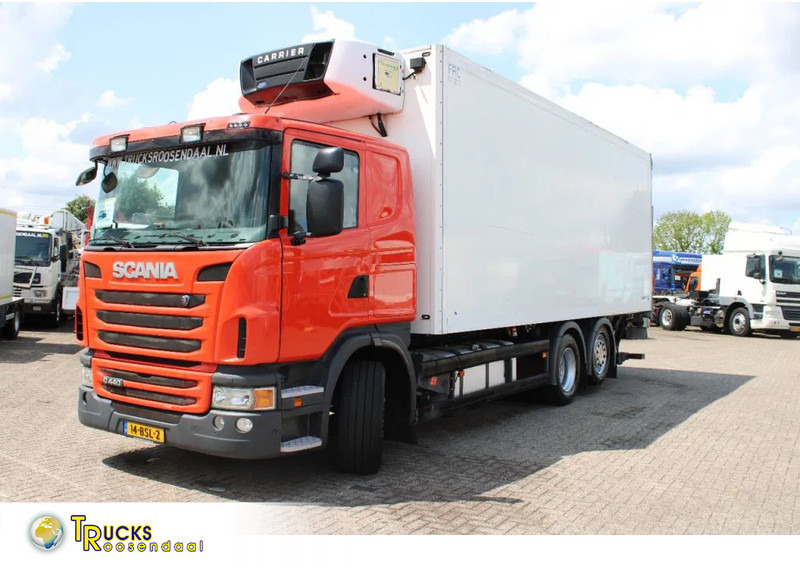 Scania G 440 + 6x2 + carrier + euro 5 + lift - Рефрижератор вантажівка: фото 1 Scania G 440 + 6x2 + carrier + euro 5 + lift - Рефрижератор вантажівка: фото 1