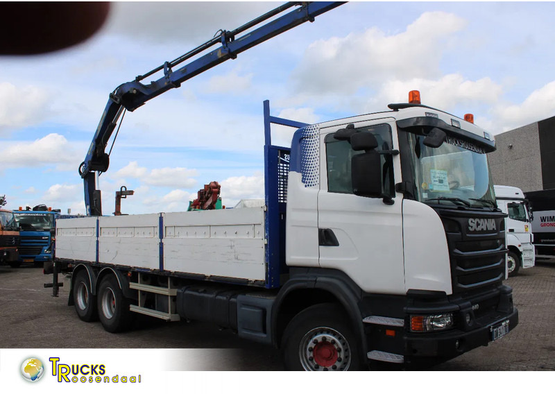 Scania G440 hiab 166-4 hipro + 6x4 + manual + remote - Вантажівка з маніпулятором: фото 1 Scania G440 hiab 166-4 hipro + 6x4 + manual + remote - Вантажівка з маніпулятором: фото 1