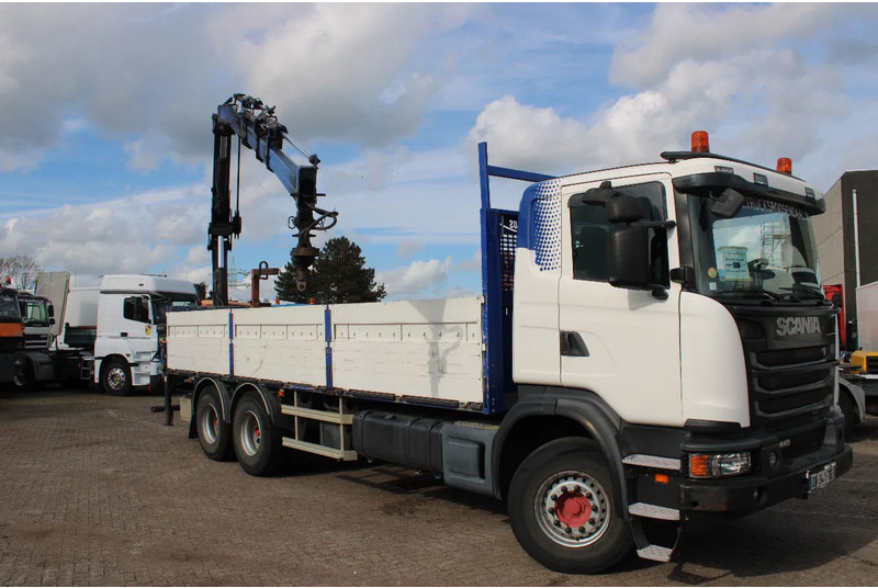 Scania G440 hiab 166-4 hipro + 6x4 + manual + remote - Вантажівка з маніпулятором: фото 4 Scania G440 hiab 166-4 hipro + 6x4 + manual + remote - Вантажівка з маніпулятором: фото 4