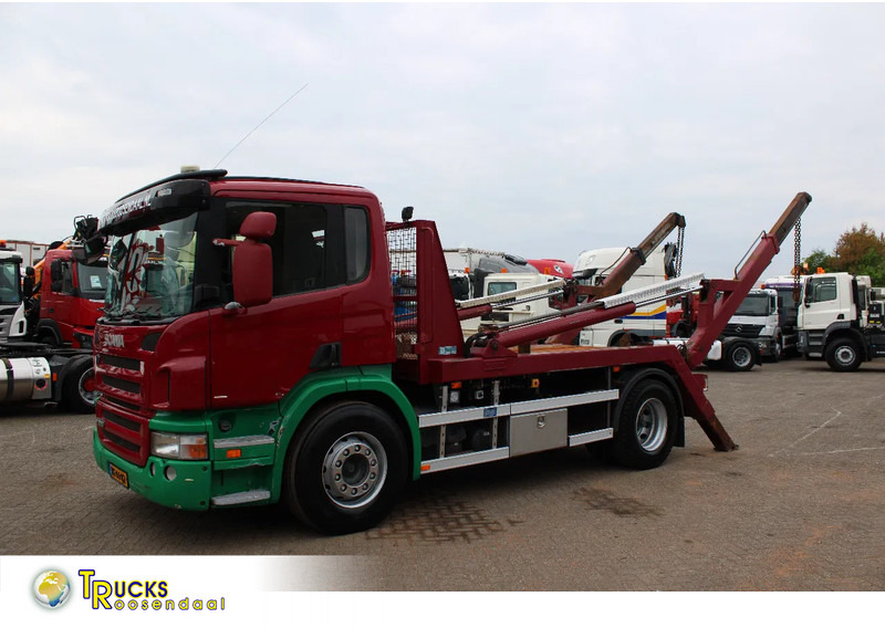 Scania P 270 + PERFECT CONDITION + PTO - Скіповий навантажувач вантажівка: фото 1 Scania P 270 + PERFECT CONDITION + PTO - Скіповий навантажувач вантажівка: фото 1