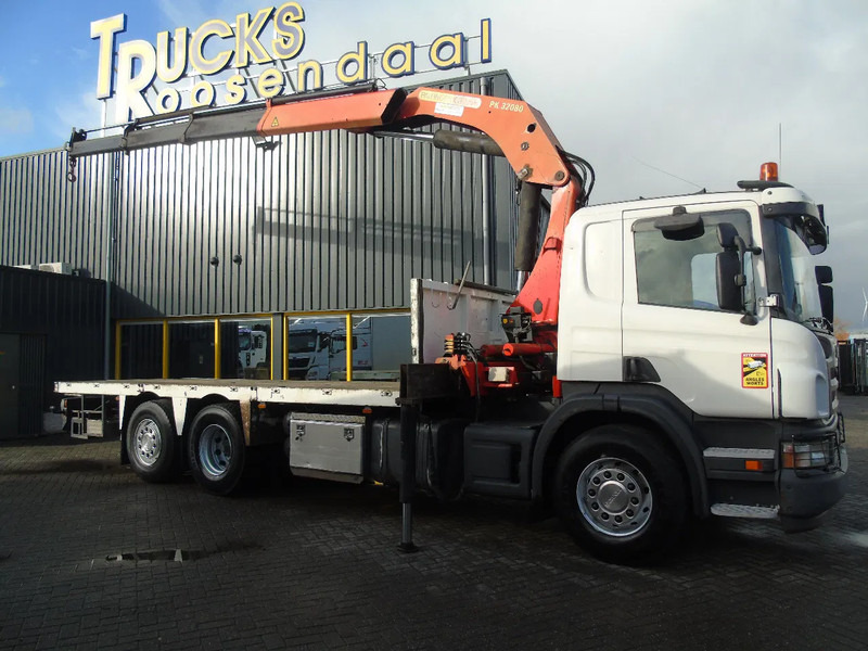 Scania P 420 + PALFINGER 32080 + STEERING + 6X2 - Вантажівка з маніпулятором: фото 4 Scania P 420 + PALFINGER 32080 + STEERING + 6X2 - Вантажівка з маніпулятором: фото 4