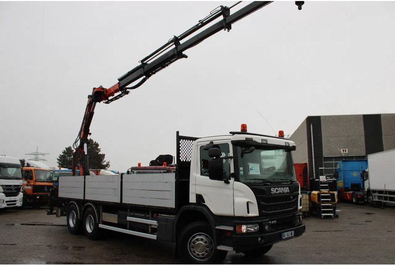 Scania P410 + atlas 190 4x hydrolic + 6x4 remote + EURO 6 + SPRING SUSPENSION - Вантажівка з маніпулятором: фото 3 Scania P410 + atlas 190 4x hydrolic + 6x4 remote + EURO 6 + SPRING SUSPENSION - Вантажівка з маніпулятором: фото 3