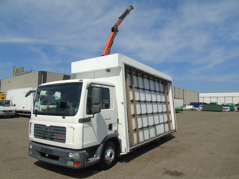 MAN TGL 8.180 + PALFINGER + GLASS TRUCK + MANUAL - Вантажівка, Вантажівка з маніпулятором: фото 2 MAN TGL 8.180 + PALFINGER + GLASS TRUCK + MANUAL - Вантажівка, Вантажівка з маніпулятором: фото 2