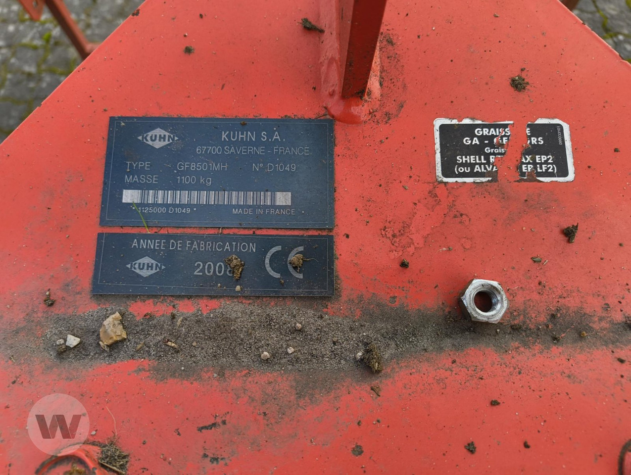 Kuhn GF 8501 MH - Сіноворушилка: фото 5 Kuhn GF 8501 MH - Сіноворушилка: фото 5